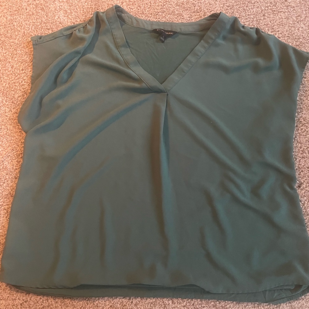 Banana Republic Teal Women's Chemise